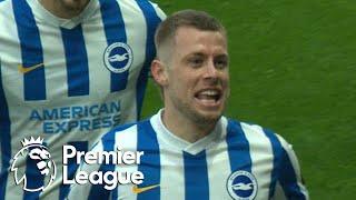 Adam Webster grabs 2-0 Brighton advantage v. Watford | Premier League | NBC Sports