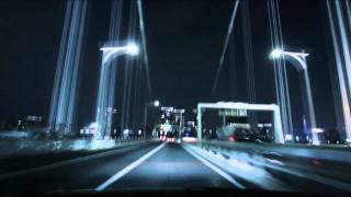 (HD) Night drive in Tokyo 01 -夜の首都高 湾岸線→台場線→C1→渋谷線-