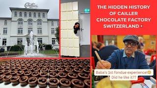 Discovering Swiss Chocolate| The ultimate Cailler factory tour| Marathi vlog| Marathi family