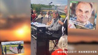 Geburtstagsparty Reiner Füllmich in Rosdorf - Er konnte uns hören, hat zurück gerufen. Arne Schmitt