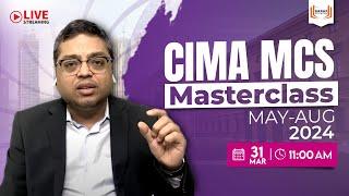 CIMA MCS MASTERCLASS | Specially Designed by Prakash Saraf | YouTube LIVE streaming