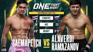 Tough Muay Thai War  Saemapetch vs. Alaverdi Ramazanov