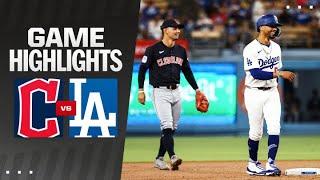 Guardians vs. Dodgers Game Highlights (9/6/24) | MLB Highlights