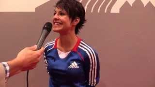 Interview to Sandy SCORDO of France - 2014 World Karate Championships | WORLD KARATE FEDERATION