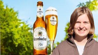 今からドイツビールを飲みます クロンバッハ ピルス Krombacher Pils