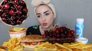 МОЮ МАШИНУ ПОМЯЛИ  БЕЗ МОЕГО УЧАСТИЯ MUKBANG Ayka Emilly
