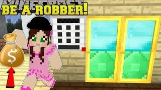 Minecraft: WE BECOME ROBBERS!! - ROBBERY TRAINING SCHOOL - Modded Map