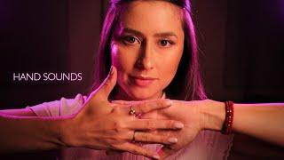 ASMR Gentle hand sounds to calm you down  Mouth Sounds and Minimal Talking