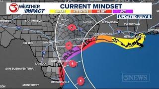 Hurricane Warnings issued for Coastal Bend ahead of Beryl