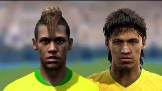 FIFA 13 v PES 13 Faces Head to Head [HD] part 1