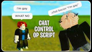 Roblox OP Player Chat Controller Script! | Control People's Chat With This OP SCRIPT