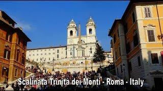  Scalinata Trinità dei Monti - Roma (4K Ultra HD)