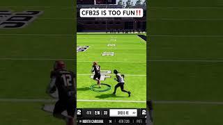 CFB25 IS WAY TOO GOOD!! #cfb #football #highlights