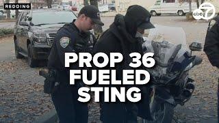 Redding police sting nets arrests as Prop 36 retail theft law takes effect