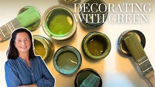 Decorating with GREEN | Top 5 shades of greens for interior design