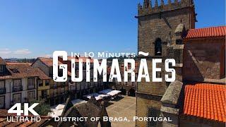 Guimarães 2024  Drone Aerial 4K | Guimaraes Braga Portugal