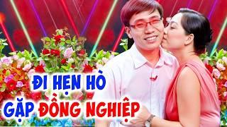 Đi hẹn hò GẶP ĐỒNG NGHIỆP cùng là giám đốc cặp đôi 100 điểm QUÁ VUI liền ÔM HÔN - Hẹn Hò Quyền Linh