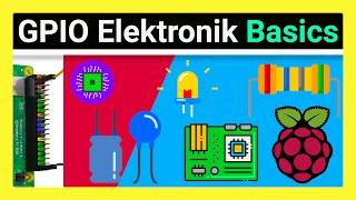 Raspberry Pi GPIO Elektronik Einstieg: Komponenten, Kits, Breadboard Erklärung, GPIO Grundlagen