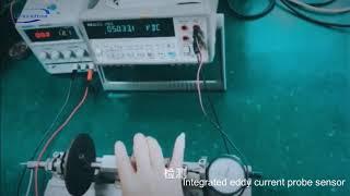 Integrated eddy current probe sensor