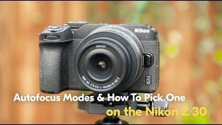 Mastering Autofocus: A Guide to Choosing the Right Mode for Every Shot | Nikon Z 30