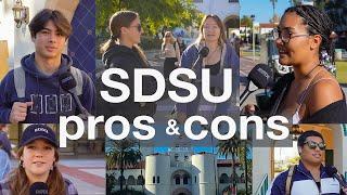 pros & cons of sdsu *honest views* {watch before coming}