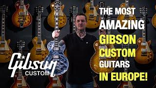 The most amazing Gibson Custom guitars in Europe