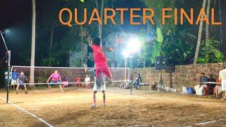 OUTDOOR BADMINTON TOURNAMENT RAMSHEEK&NASEEMSHA VS DEEPAK&VIBIN QUARTER FINAL PART-1