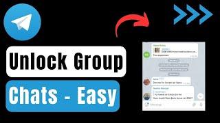 How to Unlock Telegram Group Chat