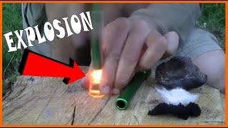 Transparent Fire Piston - Explosive Flash