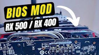 How To Bios Mod RX 570/580 Polaris Bios Editor (Memory straps for mining)
