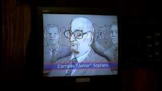 Corrado Soprano Sees Himself On TV