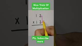 Nice Trick Of Multiplication | multiplication #short #shortfeed