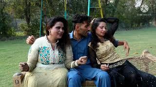 Hasam Hasrat khattak and Muskan khan,Nida Malik Gandageer Song behind the scene