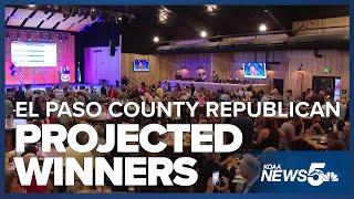 El Paso County Republicans have noticeable number of projected winning candidates