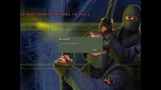 Ошибка Client world modell is NULL | Counter-strike 1.6