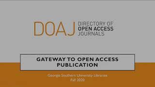 Directory of Open Access Journals (DOAJ)