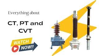 What is CT, PT, and CVT in Power System? #interviewquestions #electricalengineering