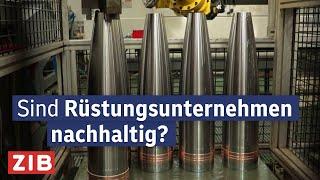 Wie „nachhaltig“ ist die Rüstungsindustrie? | ZIB2 vom 21.11.2024