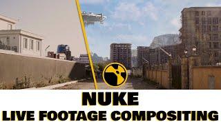 NUKE TUTORIAL : Live Footage Compositing Tutorial