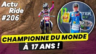 À 17 ans, elle devient championne du monde de moto !