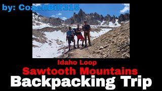 ***BEST LOOP EVER*** Sawtooth Mountains Idaho Backpacking Trip (70 miles)