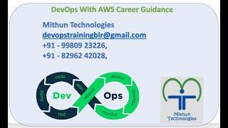 DevOps with AWS Master Program Demo - Mithun Technologies - 9980923226