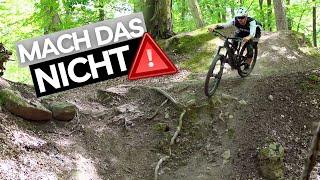 Dieser MTB Fahrtechnik FEHLER endet meistens im KRANKENHAUS!