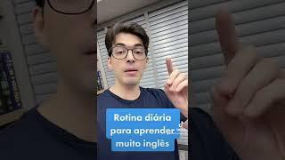 Rotina diária de estudos de inglês!