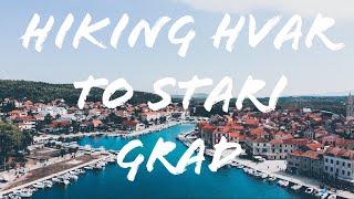 Hiking Hvar To Stari Grad Croatia VLOG - The Hidden Road You WON’T Find On Any Maps & The BEST Views