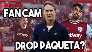 Will Lopetegui drop Lucas Paqueta? | Is Mavropanos now ahead of Coufal in pecking order? | Fan Cam