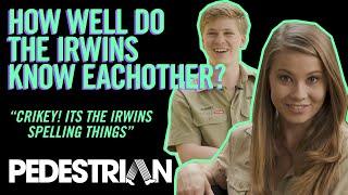 How Well Do The Irwins Know Each Other? | PEDESTRIAN.TV