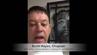 Scott Hayes - Licking Co. Jail Ministry