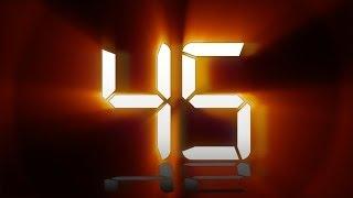 60 sec COUNTDOWN (v 106) TIMER with voice and sound effects! HD