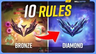 The 10 RULES for ESCAPING LOW ELO (NOT CLICKBAIT!) - League of Legends